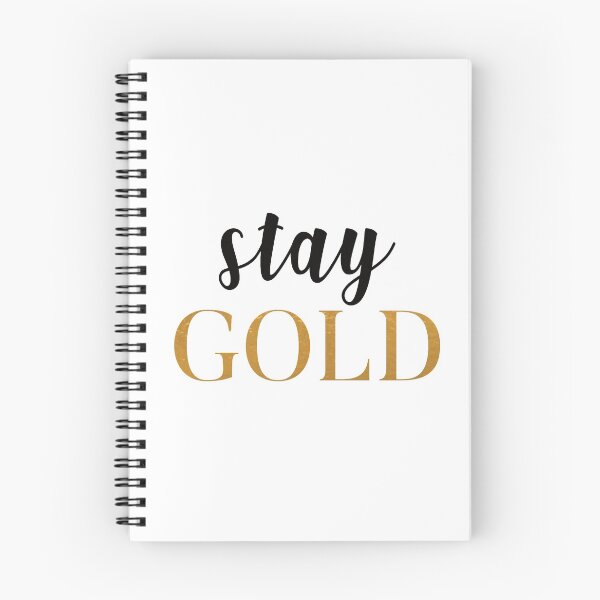 Item preview, Stay Gold designed and sold by Stickers by SoSrat.