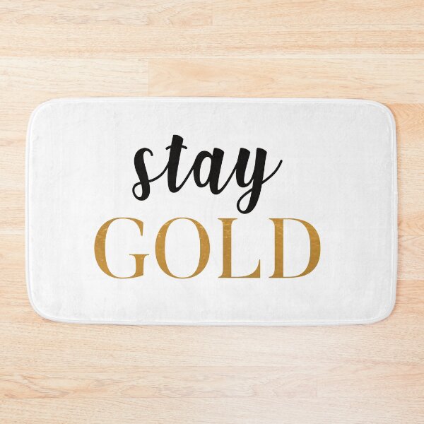 Item preview, Stay Gold designed and sold by Stickers by SoSrat.