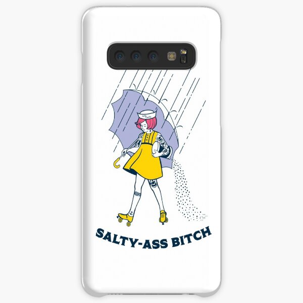 Salty-Ass Bitch - Morton Salt Vintage Roller Derby Girl Samsung Galaxy Snap Case