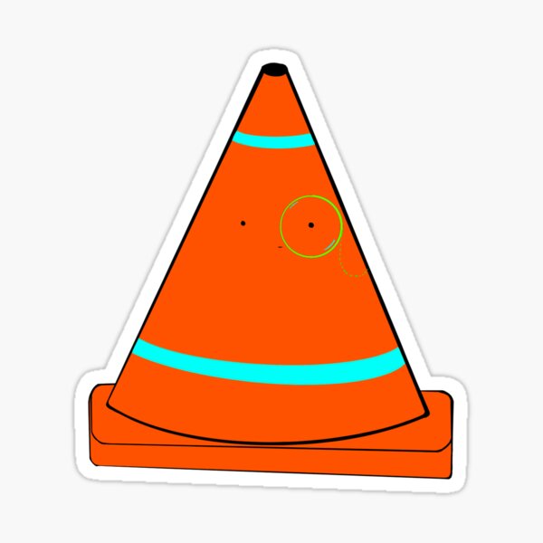 Cute Traffic Cone Gifts Merchandise Redbubble - red traffic cone roblox code