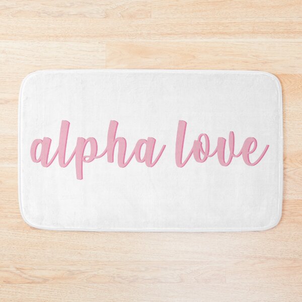 Item preview, alpha love designed and sold by Stickers by SoSrat.