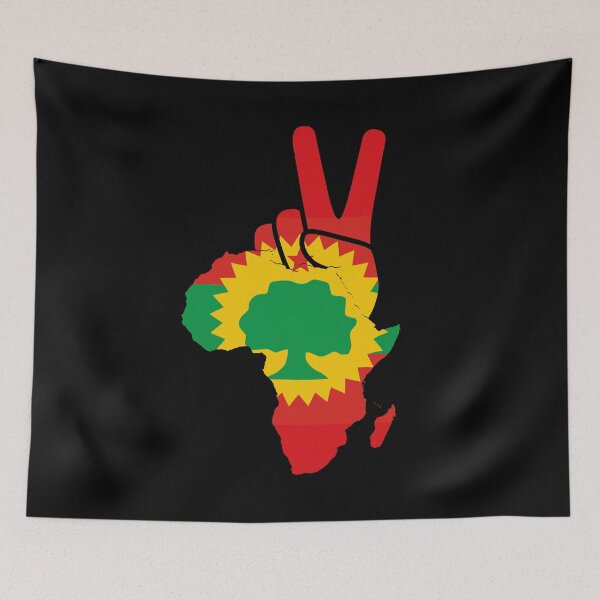 Item preview,  Oromo Flag Africa map Ethiopia  designed and sold by NabilJamal.