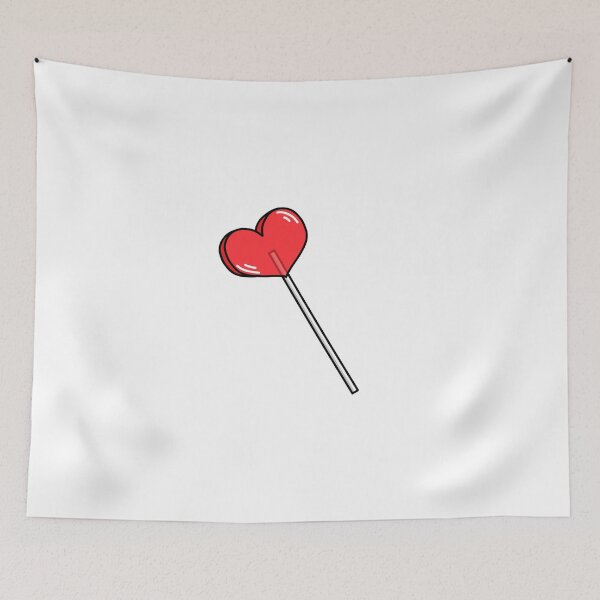 Item preview, Heart Lollipop designed and sold by raspbeary.