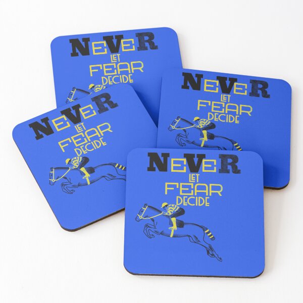 Item preview, NEVER LET FEAR DECIDE designed and sold by Ethos Bubbles.