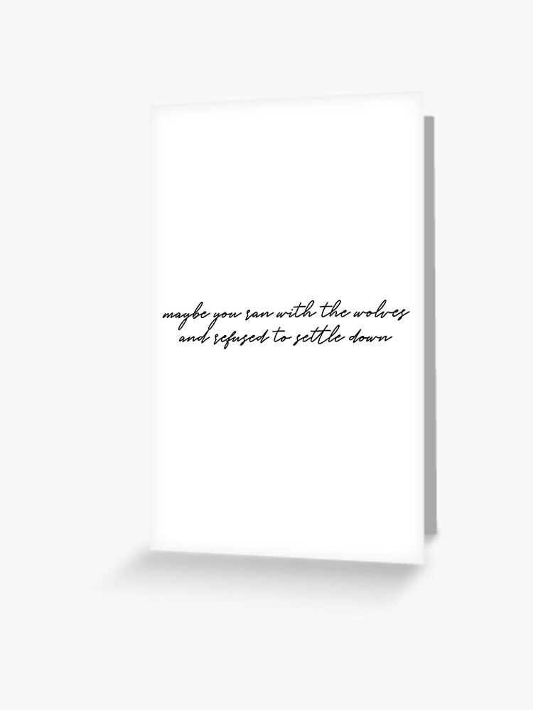 daylight lyrics | Greeting Card