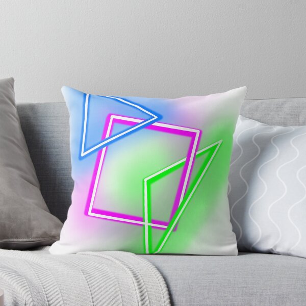 Item preview, neon interlocking shapes emblem designed and sold by serotonin-art.