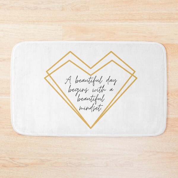 Item preview, A beautiful day begins with a beautiful mindset  designed and sold by KarolinaPaz.
