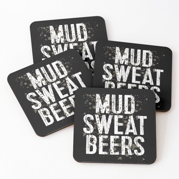 Item preview, Womens Mud Run Team Matching Marathon Runner 5K Gift Mud Sweat and Beers designed and sold by brightandbold.