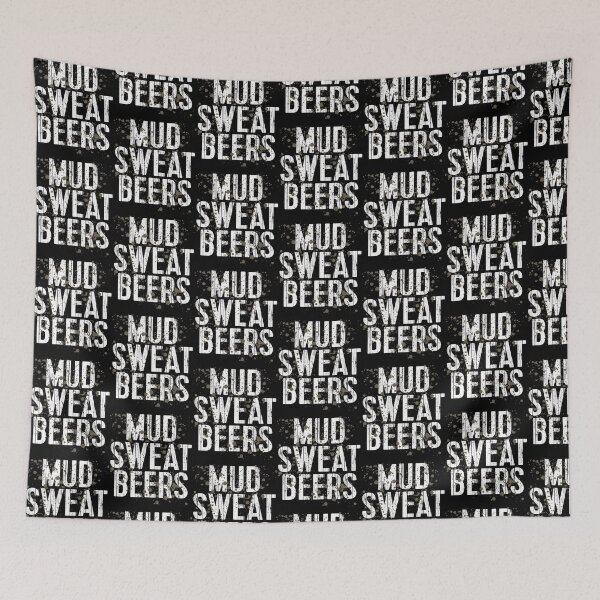 Item preview, Womens Mud Run Team Matching Marathon Runner 5K Gift Mud Sweat and Beers designed and sold by brightandbold.