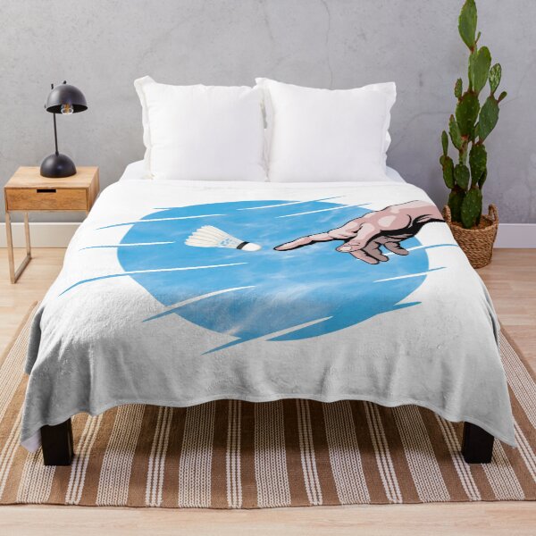 Item preview, Badminton is a divine sport ! - Blue design designed and sold by Manikool.