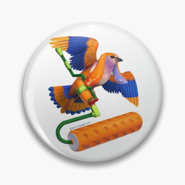 Item preview, Indian roller with an inkling of how to paint designed and sold by Snowscape.