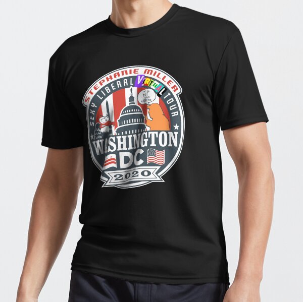 Stephanie Miller's Sexy Liberal Virtual Tour - DC Active T-Shirt