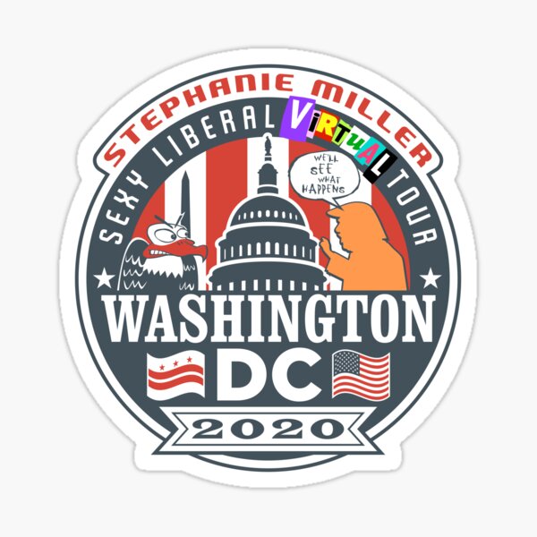 Item preview, Stephanie Miller's Sexy Liberal Virtual Tour - DC designed and sold by SMShow.