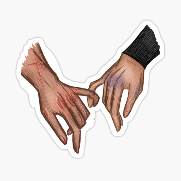 Item preview, all for the game, andrew and neil holding pinkies designed and sold by serotonin-art.