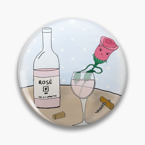 Item preview, A Rose In A Rosé Wine Bath designed and sold by THNKDESIGN.