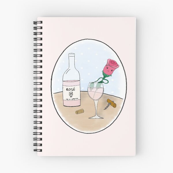 Item preview, A Rose In A Rosé Wine Bath designed and sold by THNKDESIGN.