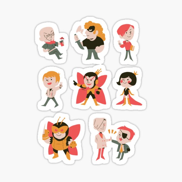 Venture Bros Character Set Sticker