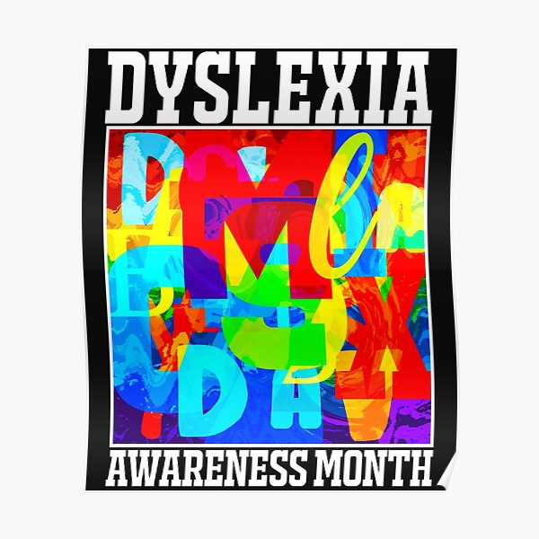 Dyslexia Posters | Redbubble