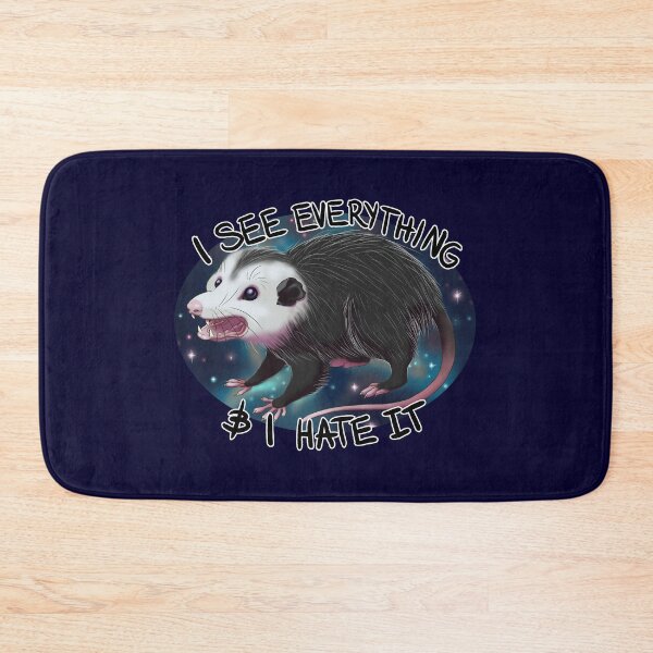 Item preview, Cosmic Opossum  designed and sold by Burning Bee Illustration.