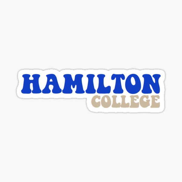 Hamilton College Sticker