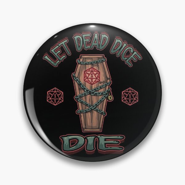 Item preview, Let Dead Dice Die designed and sold by ZenZombie.