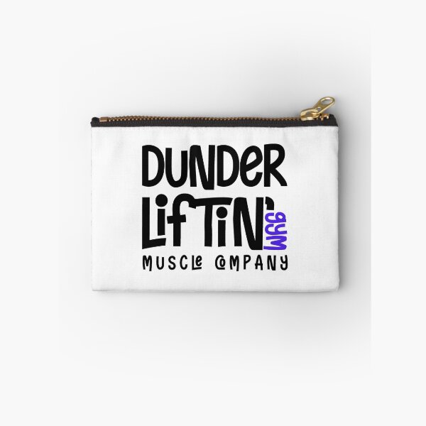 Item preview, Dunder Lifting Gym Muscle Company designed and sold by BeYourOwnHero.