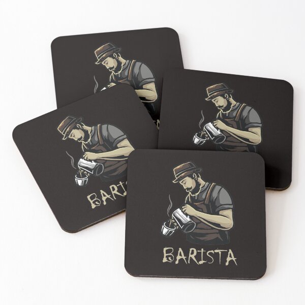 Item preview, Brutal Barista with coffee  designed and sold by coffeeapparel.