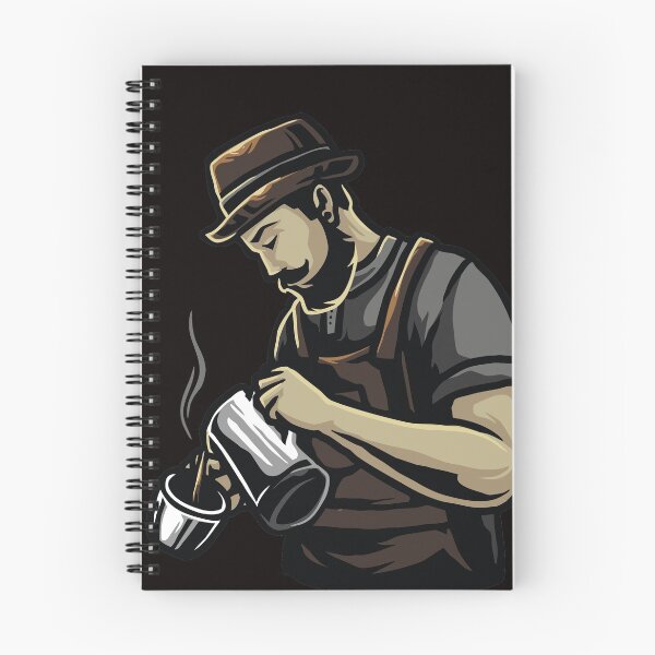 Item preview, Brutal Barista with coffee  designed and sold by coffeeapparel.