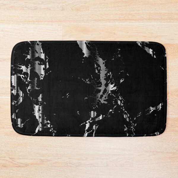 Item preview, Black and Silver Marble Pattern designed and sold by DonnaSiggy.