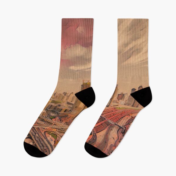 Item preview, Dubai City Artistic Illustration East Winds Style designed and sold by D4li98.
