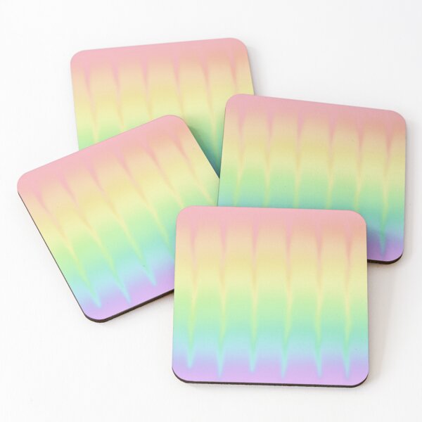 Item preview, Pastel Rainbow Rain Abstract designed and sold by Whoopsidoodle.