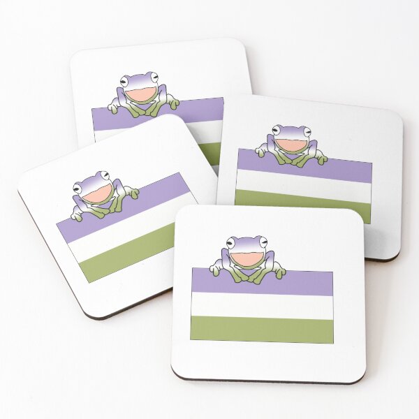 Item preview, Genderqueer Frog Flag designed and sold by anchorsinastorm.