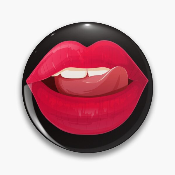 Item preview, Sexy Red Lips Gifts - Lips with Licking Tongue Gift Ideas designed and sold by merkraht.
