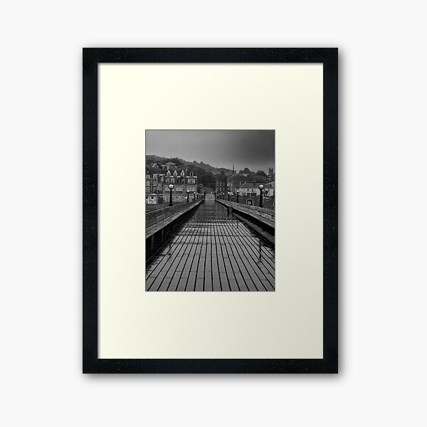 The Pier Framed Art Print