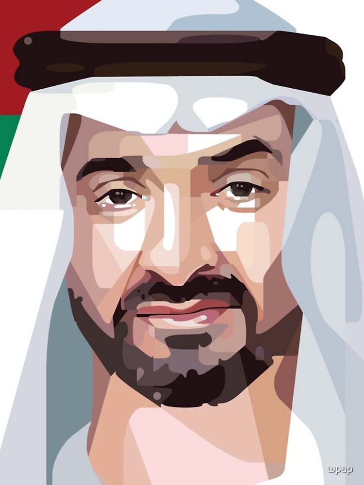 "Mohammed bin Zayed Al Nahyan" iPhone Case for Sale by wpap Redbubble
