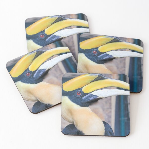Item preview, Large Bird Red Eyes and Yellow Beak designed and sold by Michael Cherne.