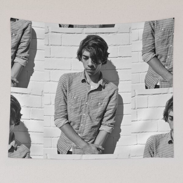 Item preview, Black and White Portrait (Bricks and Veins) designed and sold by Smeekeeper.