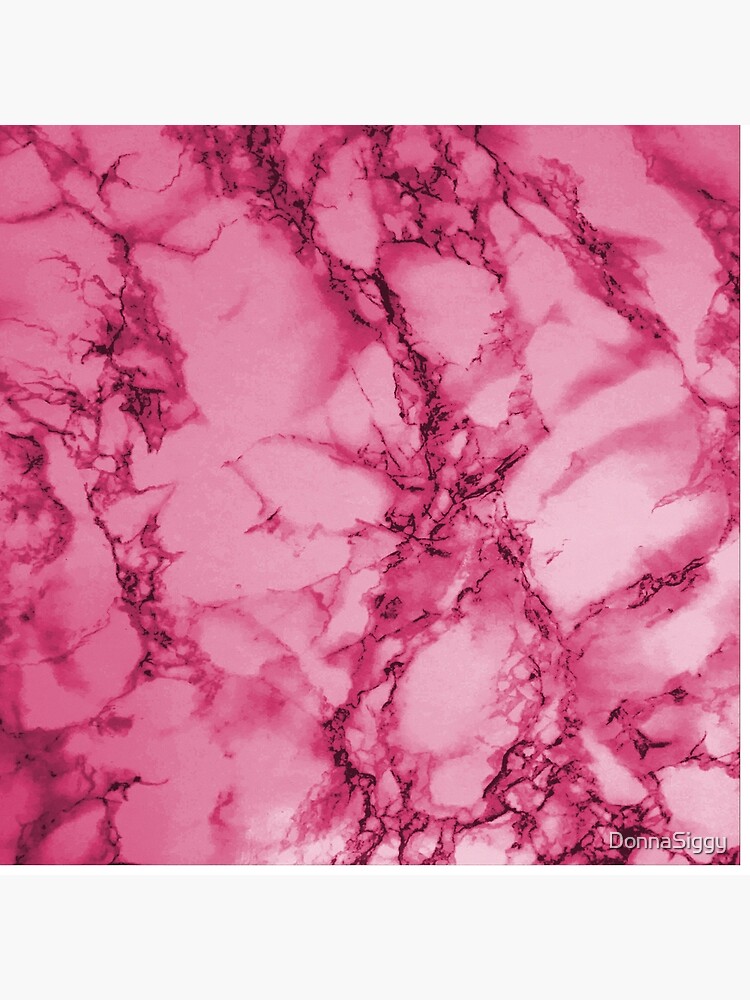 "Hot Pink Marble Design" Throw Pillow for Sale by DonnaSiggy Redbubble