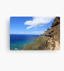 Diamond Head "lookout bunkers" Canvas Print