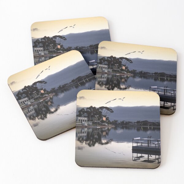 Item preview, Peaceful morning mirror image on Boating Lake designed and sold by jiashu xu.