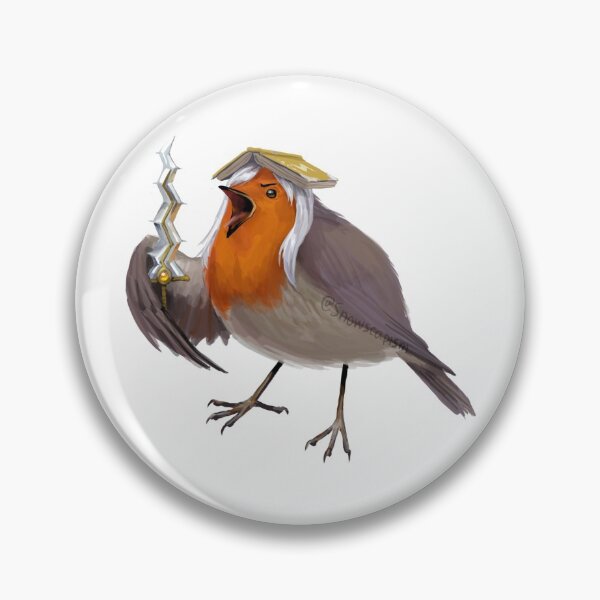 Item preview, Robin bird (female) designed and sold by Snowscape.