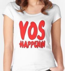 Vos Happenin One Direction Women's Fitted Scoop T-Shirt