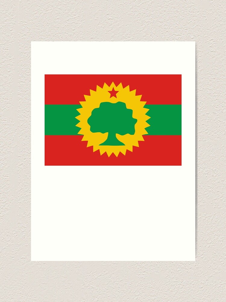Oromo Flag Ethiopia  Art Print for Sale by NabilJamal