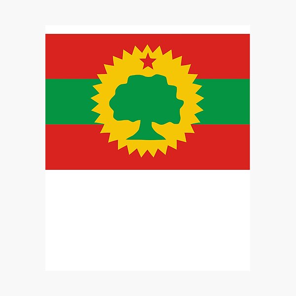 Oromo Flag Ethiopia  Photographic Print for Sale by NabilJamal