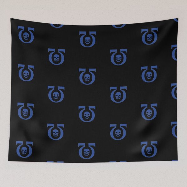Item preview, Upsilon w/ Skull - Blue designed and sold by WarGear.
