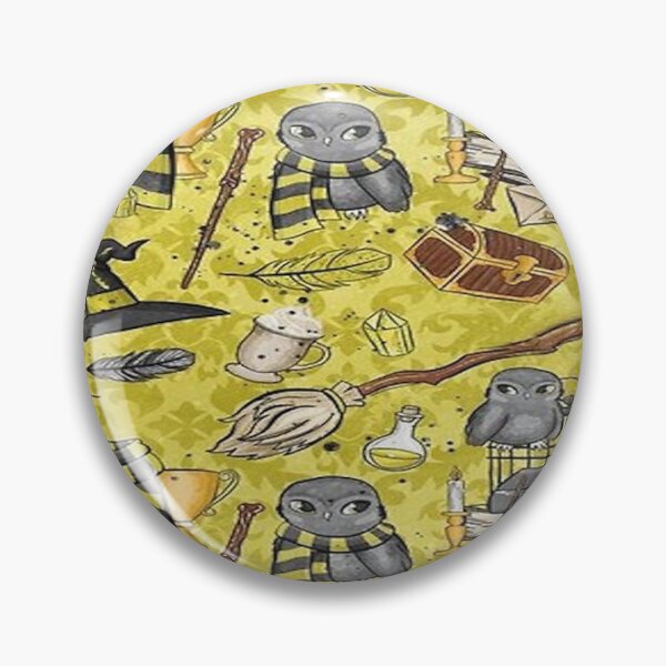 Yellow House Wizarding World Pin