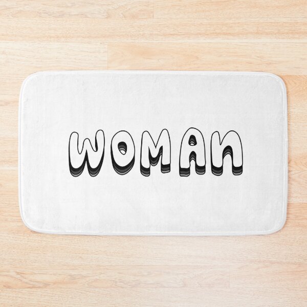 Item preview, Woman Layered Bubble Text Graphic, Gray designed and sold by Sarah Lopez.