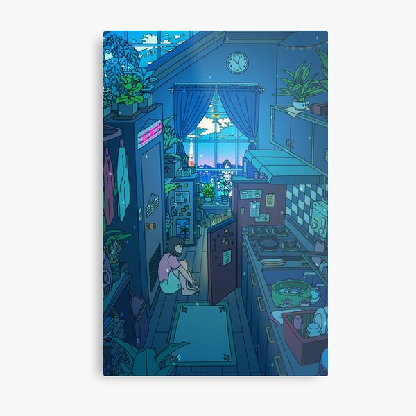 Item preview, Blue Kitchen designed and sold by SeerStuff.