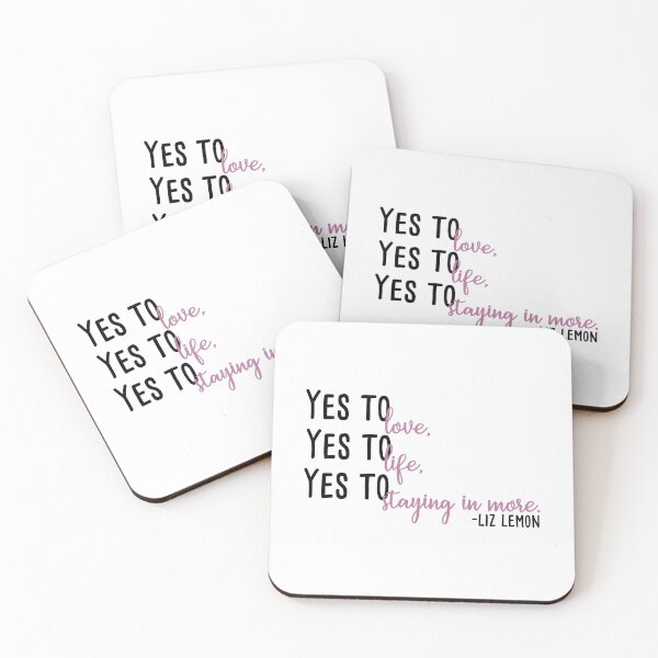 Item preview, yes to love, yes to life, yes to staying in more designed and sold by agrlandherfeels.