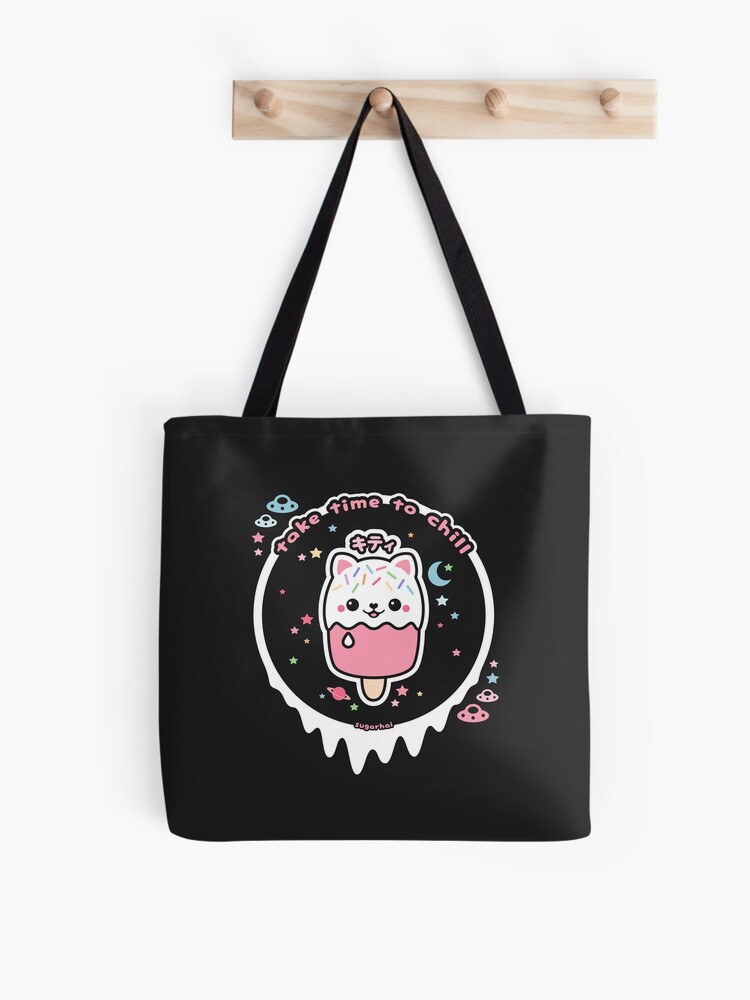 Catsicle Tote Bag